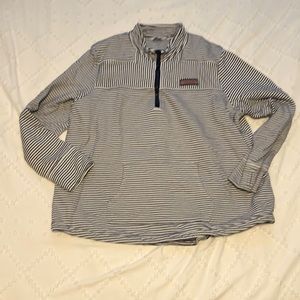 Womens Vineyard Vines quarter zip sweater